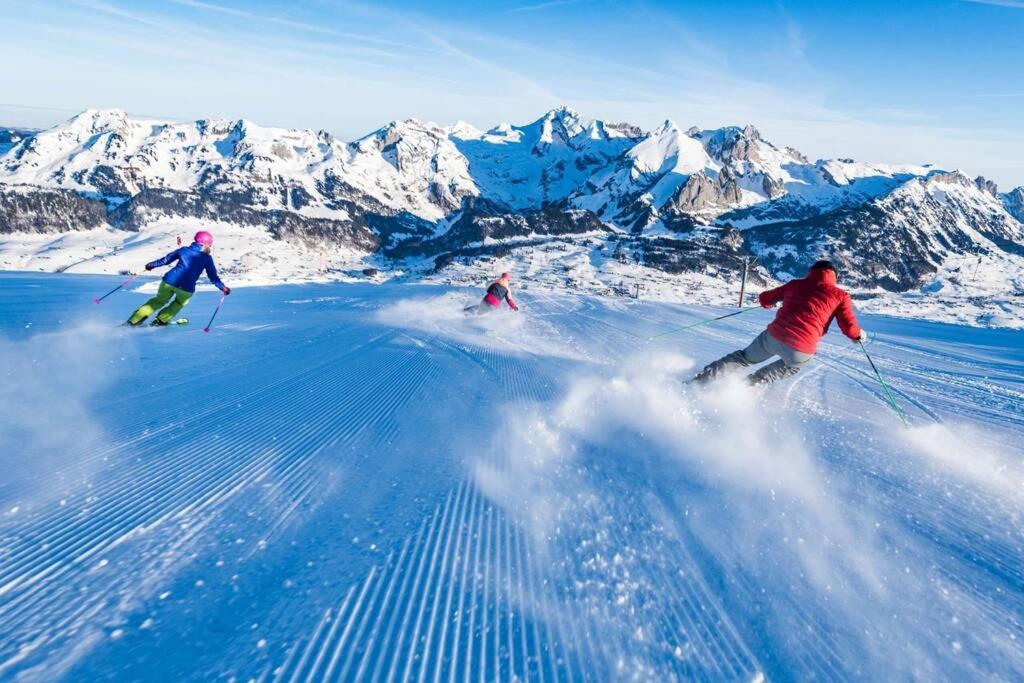 Beautiful Chalet On The Piste In Swiss Alps Alt St. Johann Exterior foto