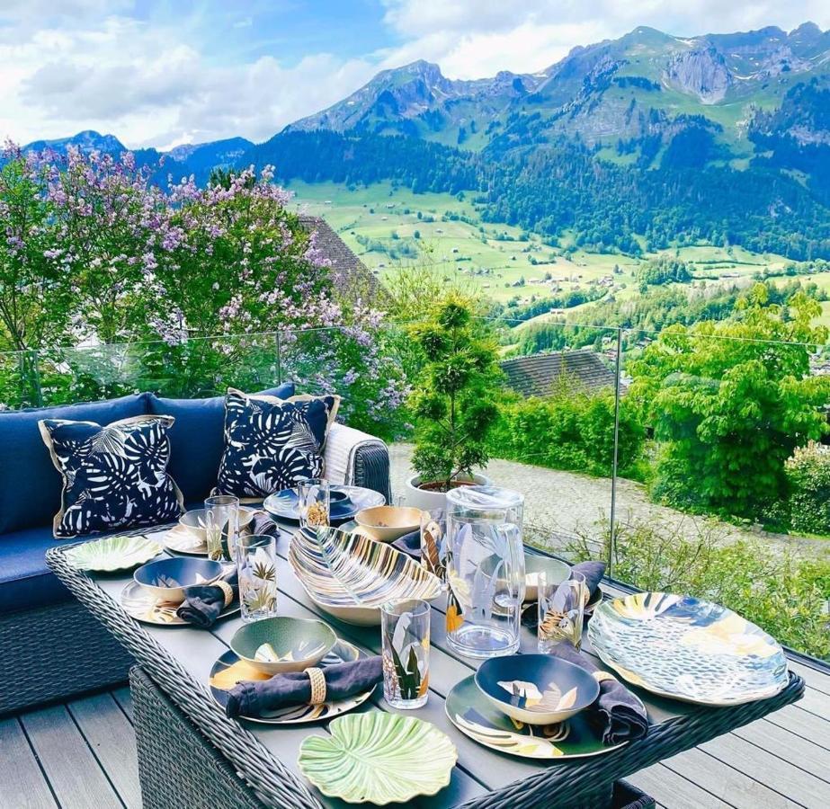 Beautiful Chalet On The Piste In Swiss Alps Alt St. Johann Exterior foto