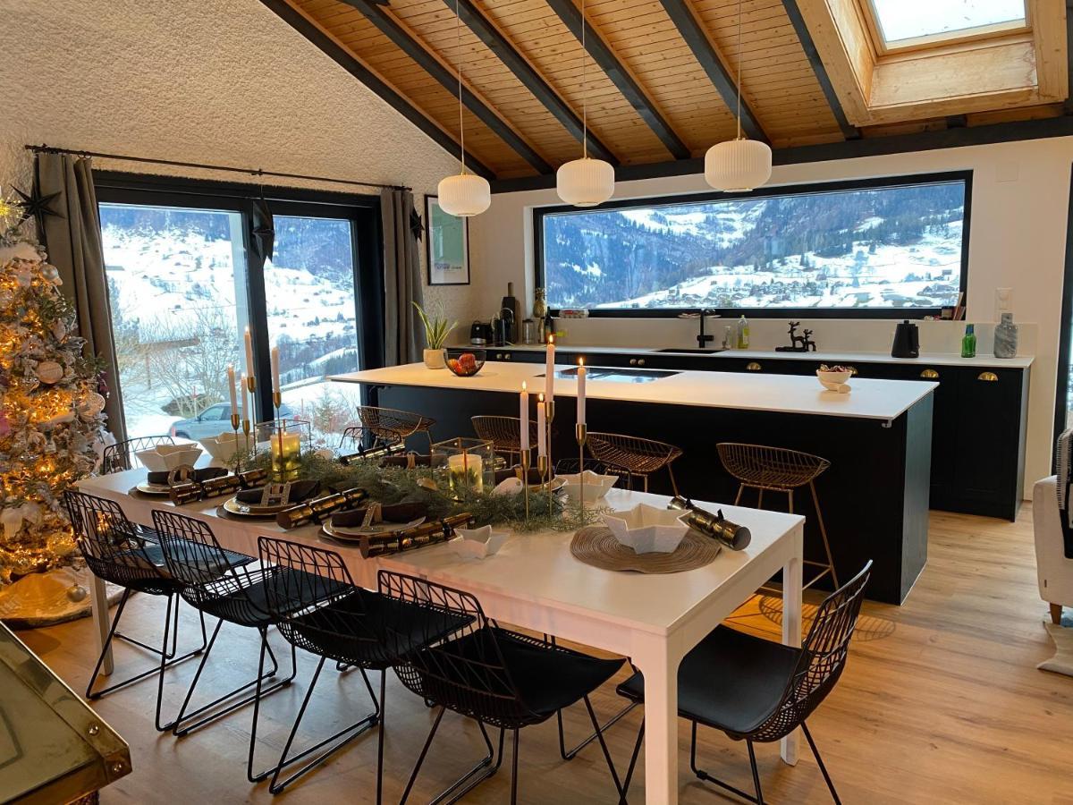 Beautiful Chalet On The Piste In Swiss Alps Alt St. Johann Exterior foto