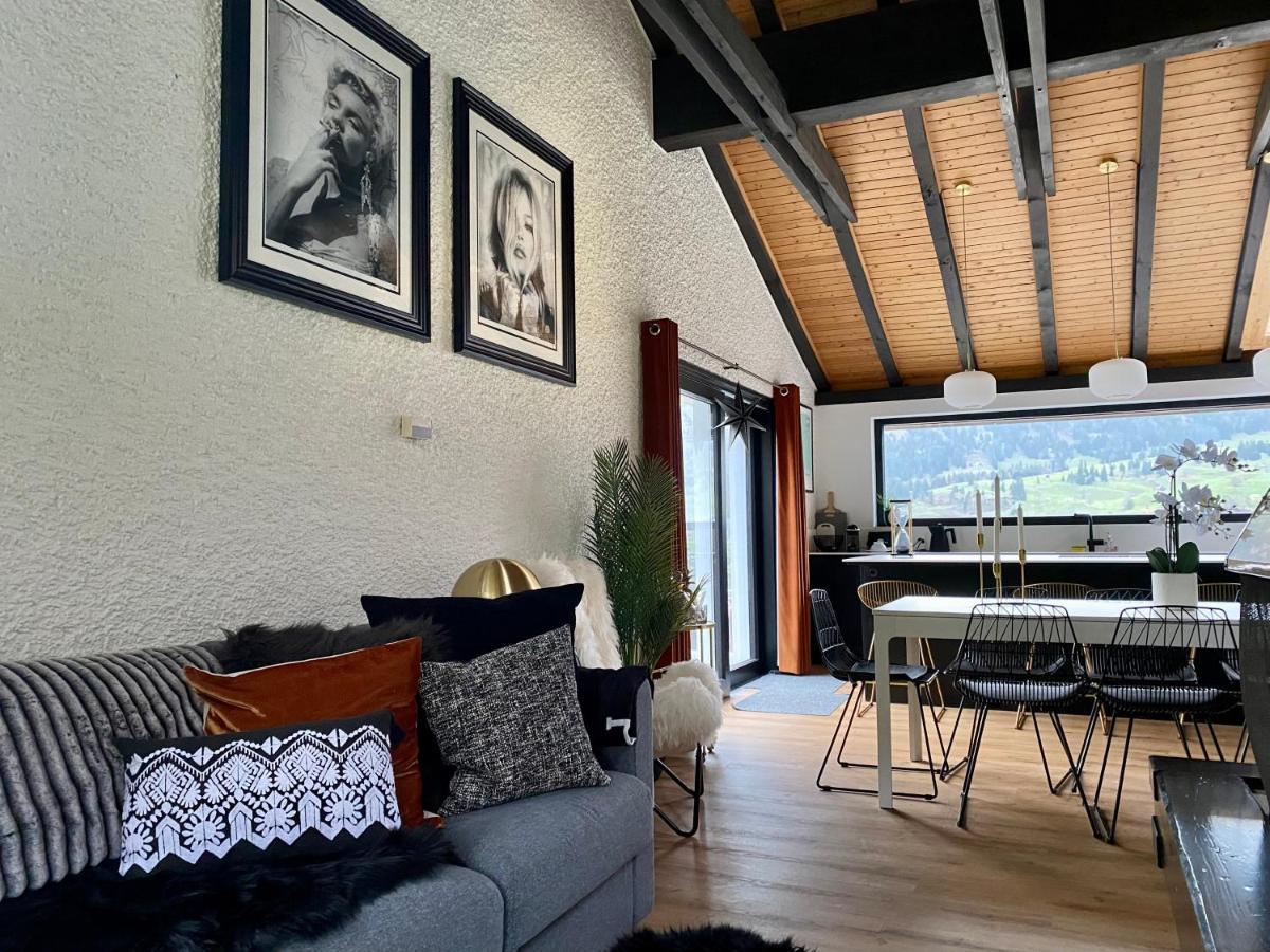 Beautiful Chalet On The Piste In Swiss Alps Alt St. Johann Exterior foto